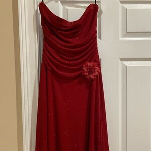 Ruby Rox Sparkling Red Dress